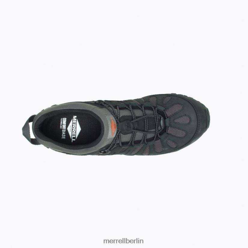 Männer Merrell Schwarz Chamäleon-Fluss-Stretch-Kohlenstofffaser Schuhe PTTR4P679