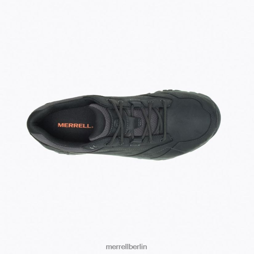 Männer Merrell Schwarz Moab Adventure Lace Schuhe PTTR4P401