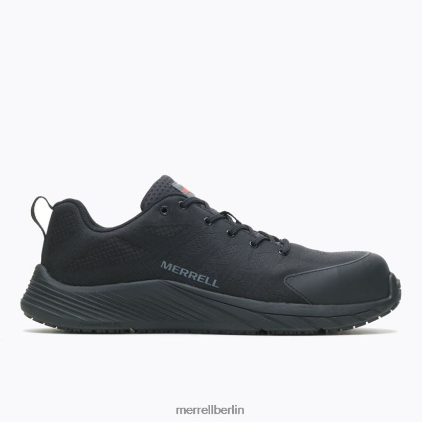Männer Merrell Schwarz Moab Flight Carbonfaser breite Breite Schuhe PTTR4P439
