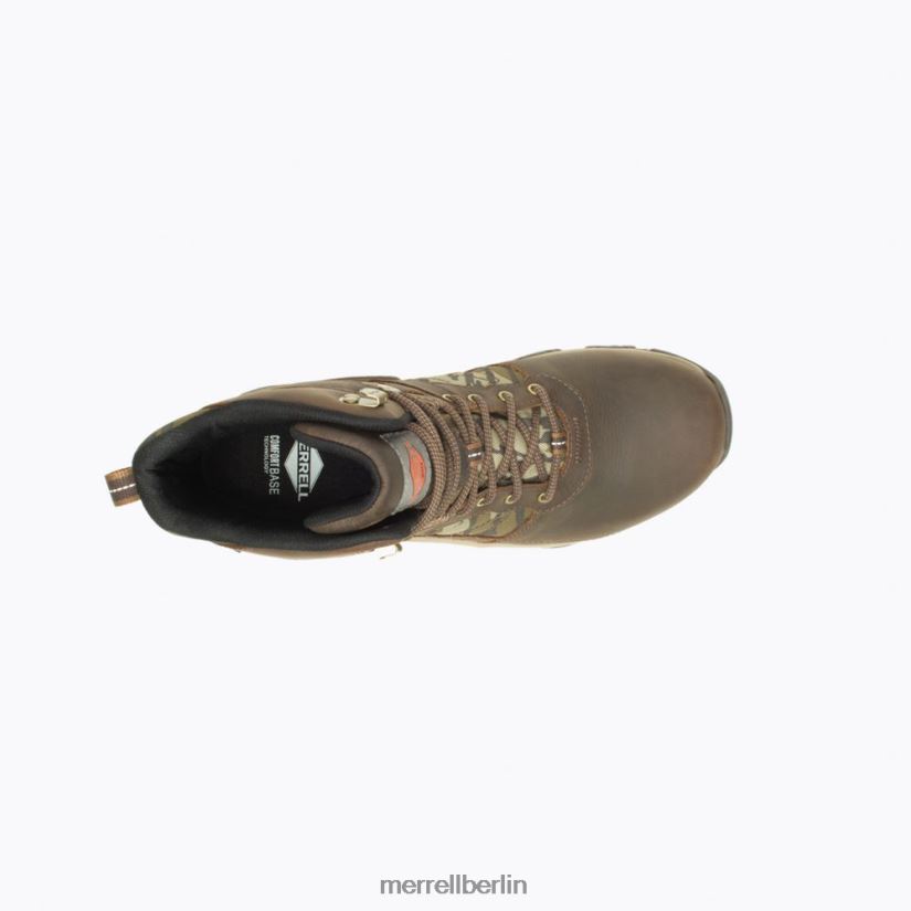 Männer Merrell Toffee/Eiche Moab 2 Holz 6'' wasserdicht Schuhe PTTR4P599