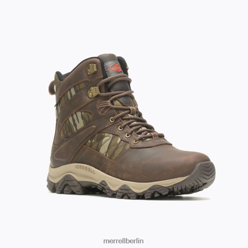 Männer Merrell Toffee/Eiche Moab 2 Holz 6'' wasserdicht Schuhe PTTR4P599