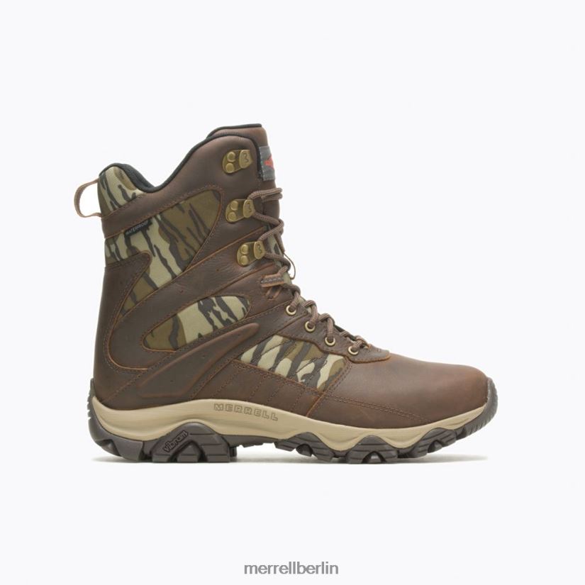 Männer Merrell Toffee/Eiche Moab 2 Timber 8'' thermowasserdicht Schuhe PTTR4P657