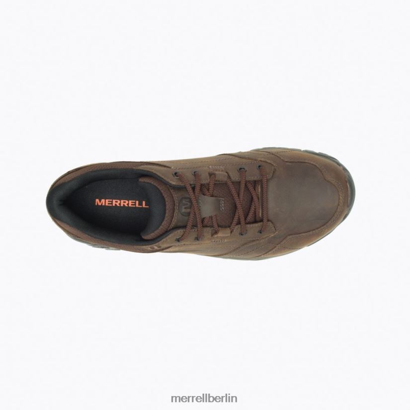 Männer Merrell dunkle Erde Moab Adventure Lace breite Breite Schuhe PTTR4P355