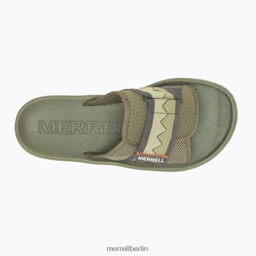 Männer Merrell Olive Hütte Ultra Rutsche Schuhe PTTR4P113