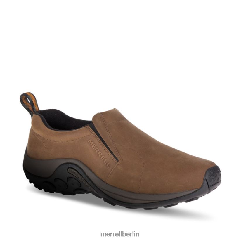 Männer Merrell braunes Nubuk Jungle Moc Nubuk breite Breite Schuhe PTTR4P307