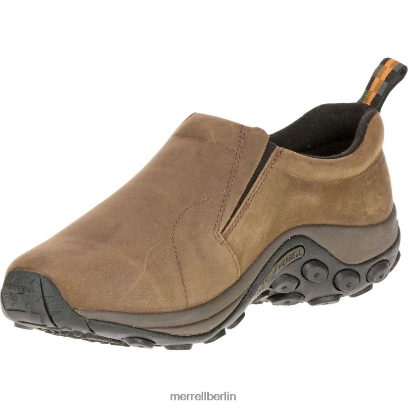 Männer Merrell braunes Nubuk Jungle Moc Nubuk breite Breite Schuhe PTTR4P307