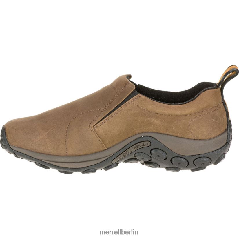 Männer Merrell braunes Nubuk Jungle Moc Nubuk breite Breite Schuhe PTTR4P307