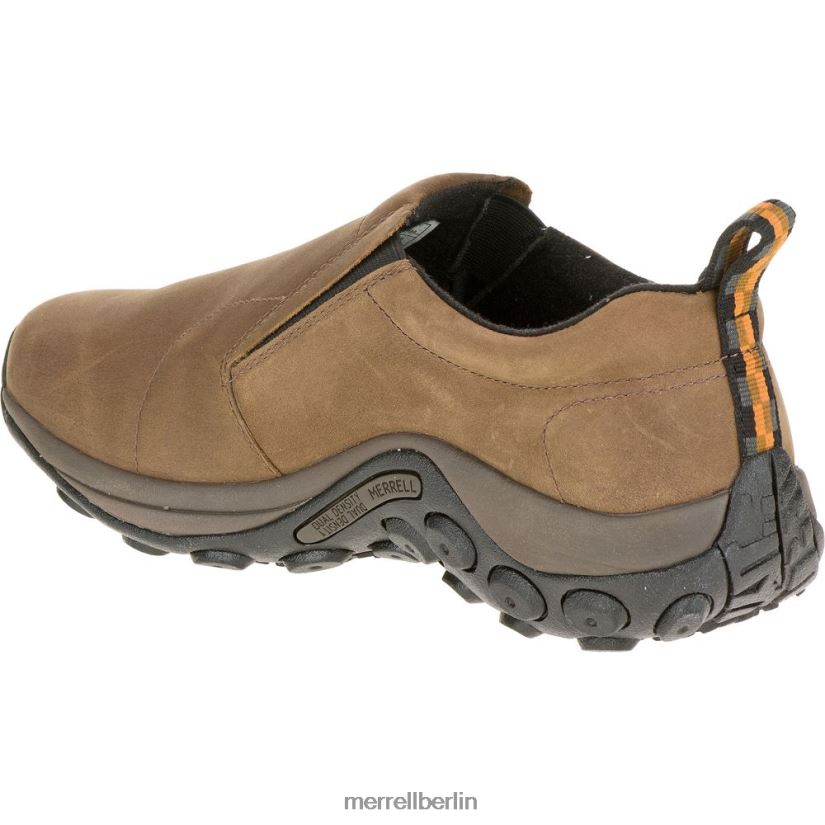 Männer Merrell braunes Nubuk Jungle Moc Nubuk breite Breite Schuhe PTTR4P307