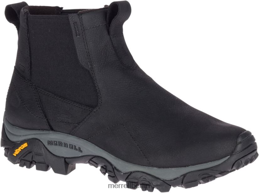 Männer Merrell Schwarz Moab Adventure Chelsea Polar wasserdicht Schuhe PTTR4P501