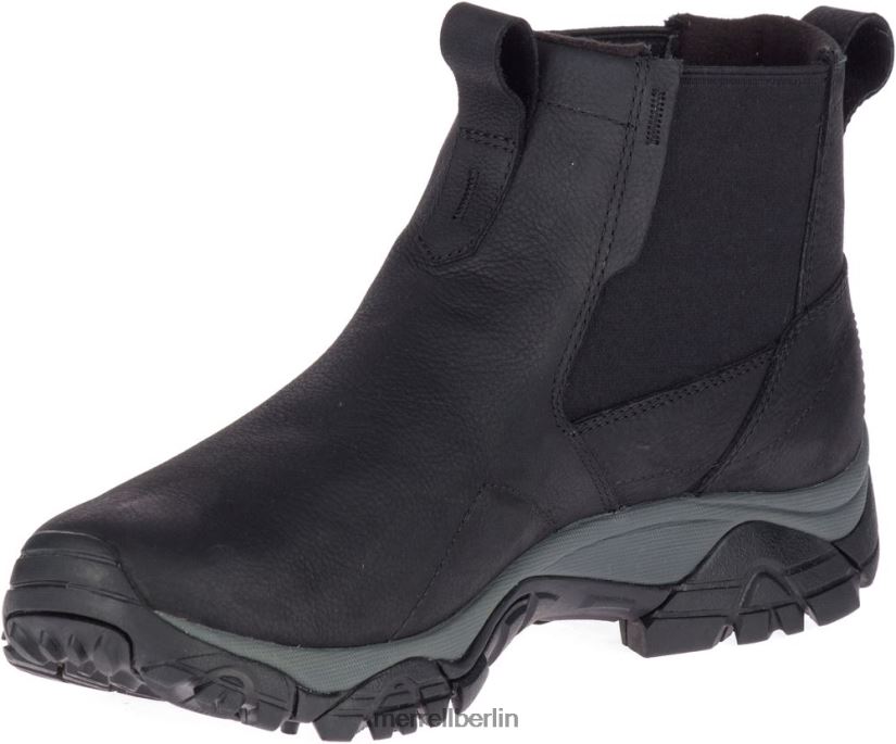 Männer Merrell Schwarz Moab Adventure Chelsea Polar wasserdicht Schuhe PTTR4P501