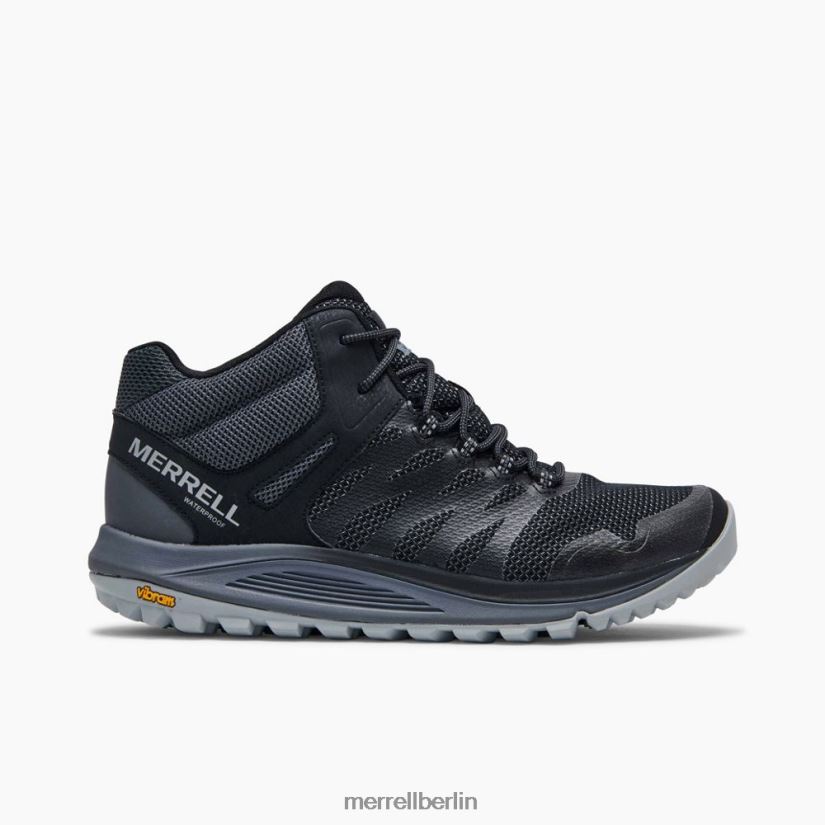 Männer Merrell Schwarz Nova 2 mittel wasserdicht Schuhe PTTR4P208