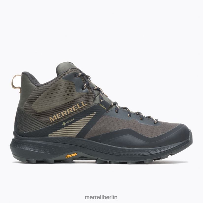 Männer Merrell Olive mqm 3 mittleres Gore-Tex Schuhe PTTR4P79