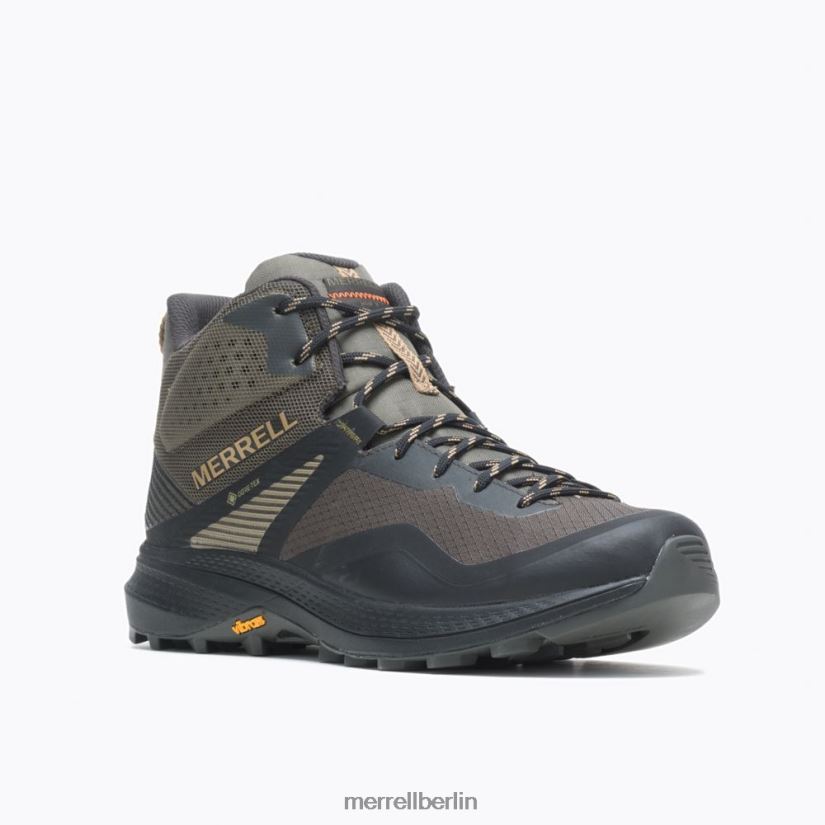 Männer Merrell Olive mqm 3 mittleres Gore-Tex Schuhe PTTR4P79