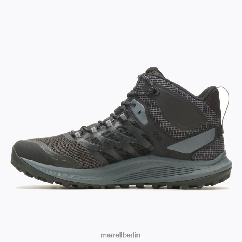 Männer Merrell Schwarz Nova 3 Mid Gore-Tex Schuhe PTTR4P41