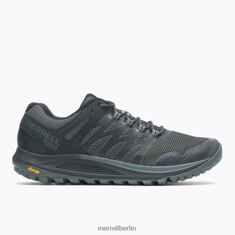 Männer Merrell Schwarz/Rock Nova 2 Gore-Tex Schuhe PTTR4P201
