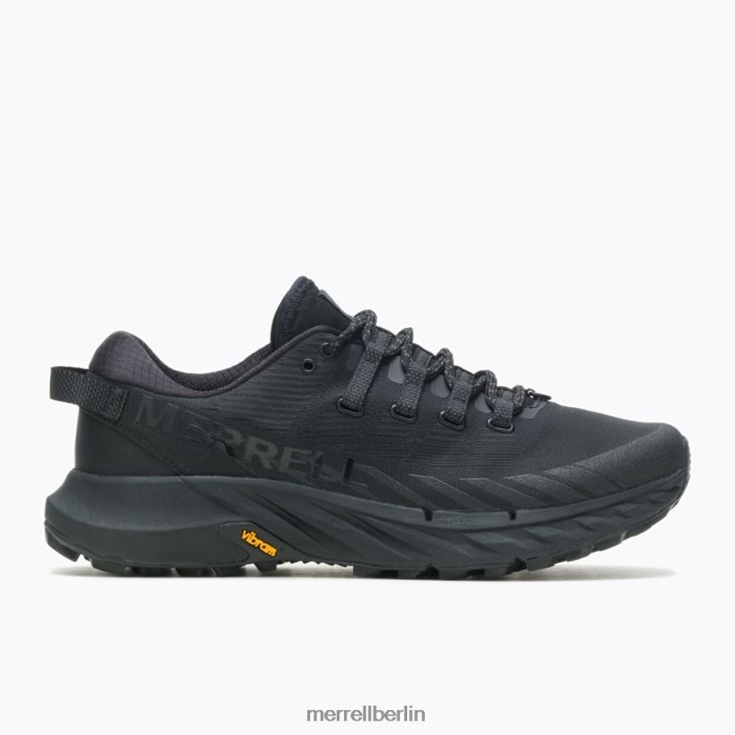 Männer Merrell dreifach schwarz Beweglichkeitsspitze 4 Schuhe PTTR4P81