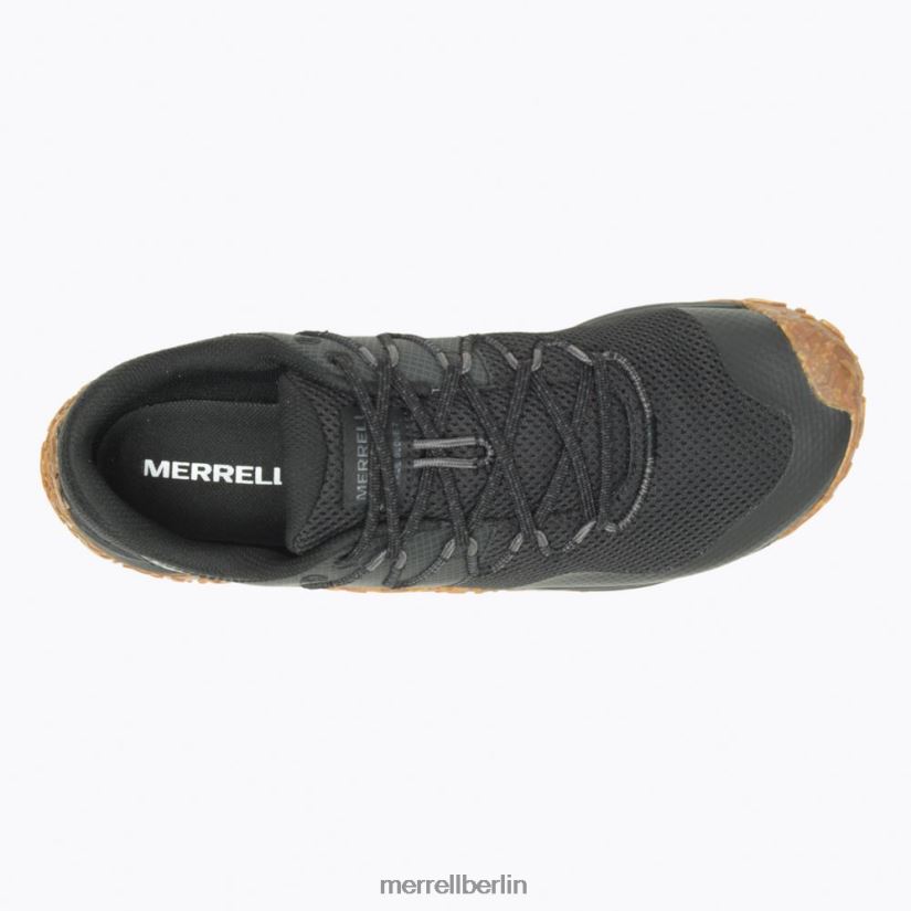 Männer Merrell schwarz/gummi Trail-Handschuh 7 Schuhe PTTR4P44