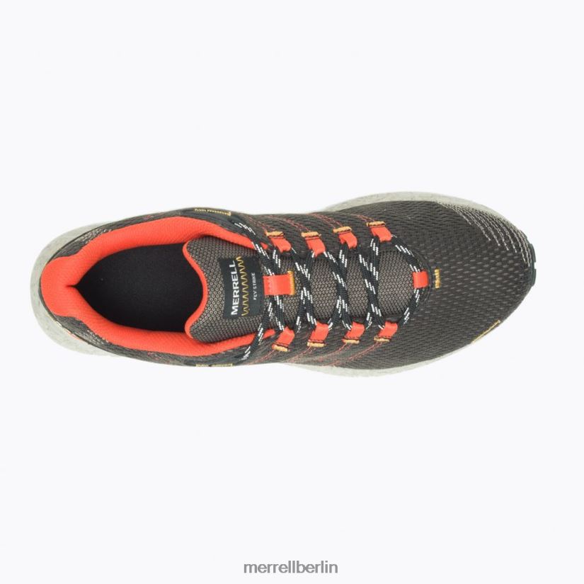 Männer Merrell schwarz/mandarine Fliegenschlag Schuhe PTTR4P736