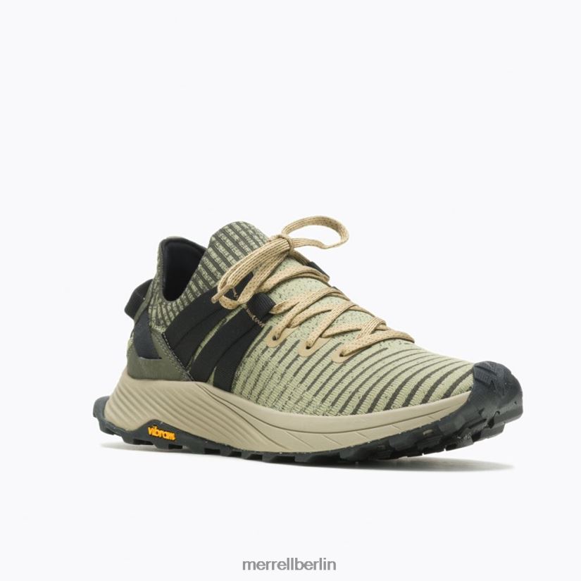 Männer Merrell Olive Einschiffen-Spitzen-Sneaker Schuhe PTTR4P68