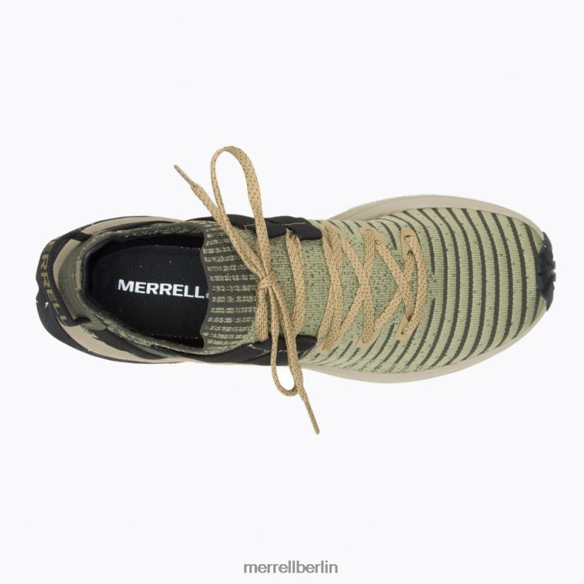 Männer Merrell Olive Einschiffen-Spitzen-Sneaker Schuhe PTTR4P68