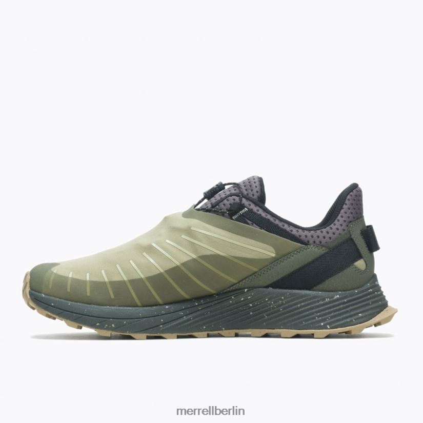 Männer Merrell Olive Einschiffen-Spitzenschild-Sneaker Schuhe PTTR4P49