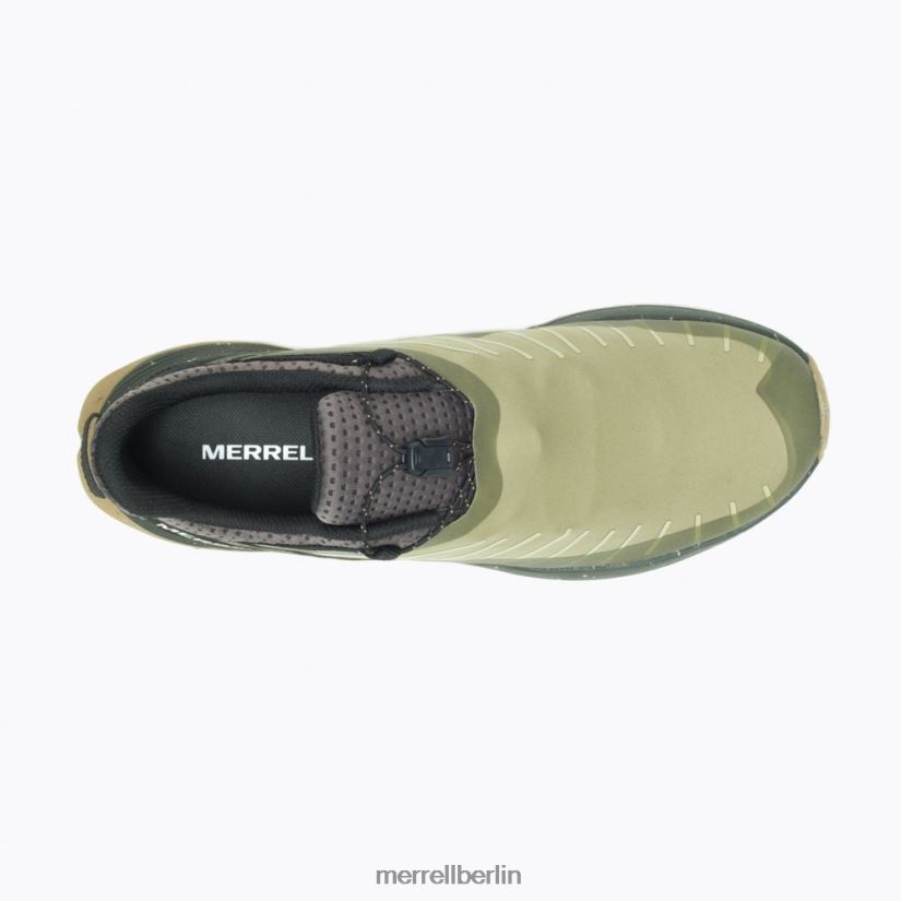 Männer Merrell Olive Einschiffen-Spitzenschild-Sneaker Schuhe PTTR4P49