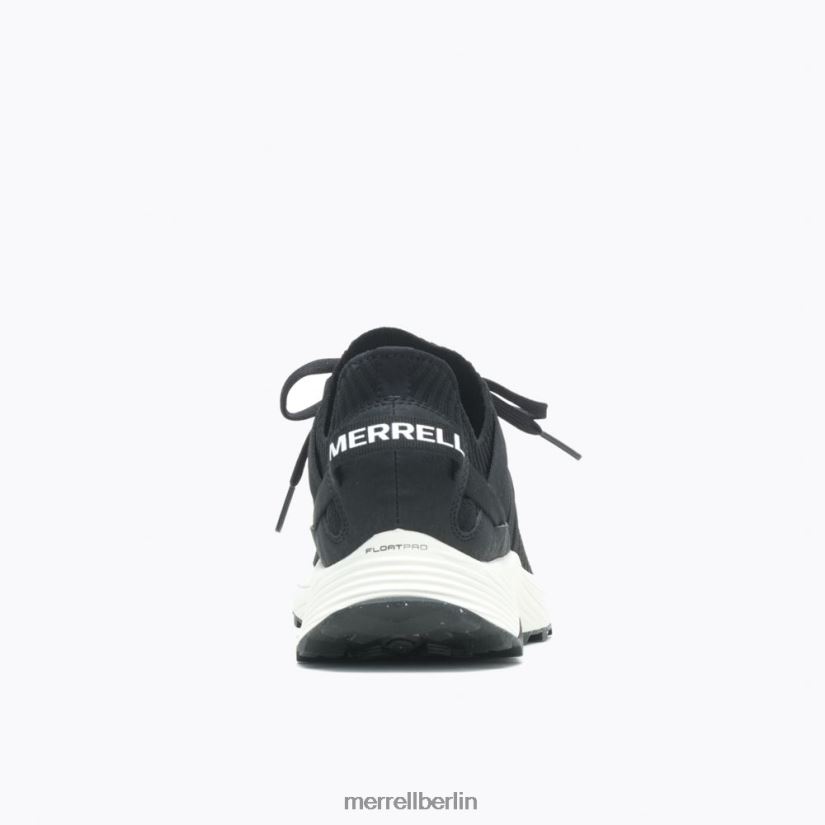 Männer Merrell Schwarz-Weiss Einschiffen-Spitzen-Sneaker Schuhe PTTR4P66
