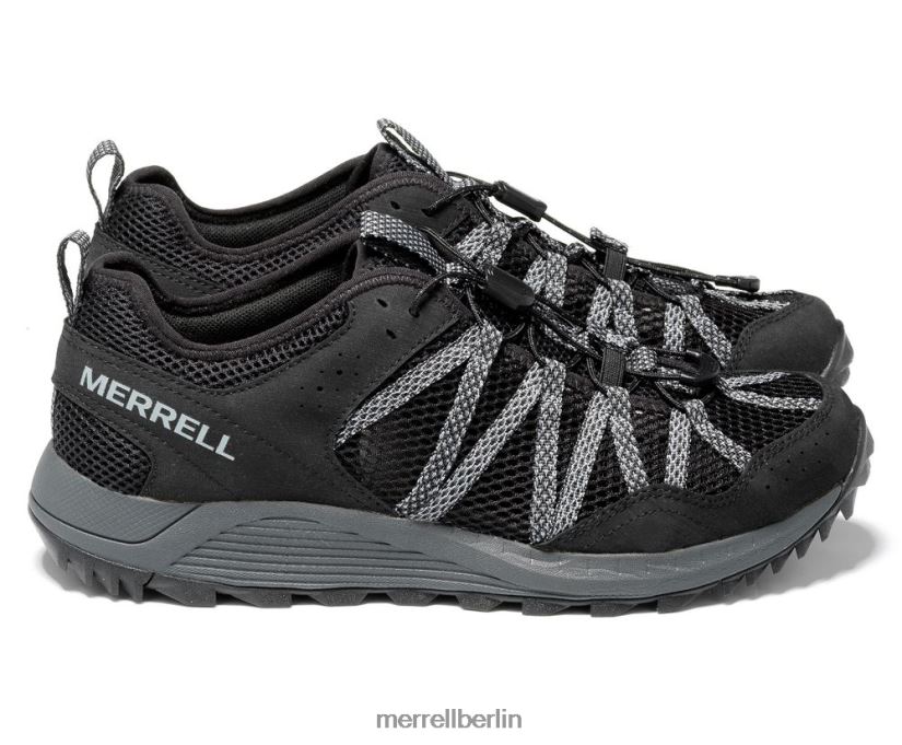 Männer Merrell Schwarz Wildwood-Aerosport Schuhe PTTR4P699