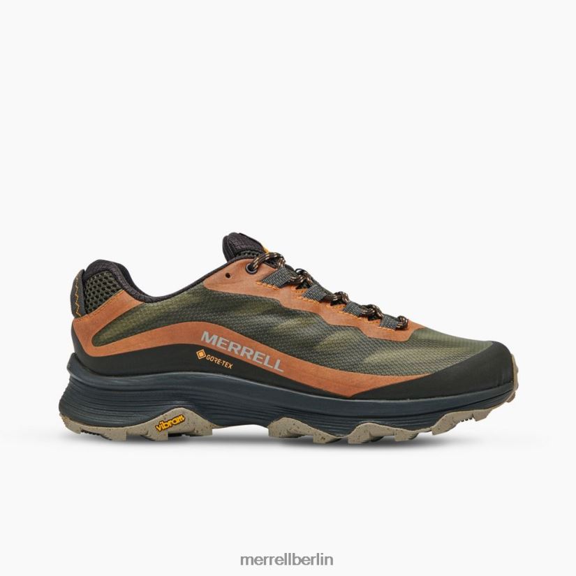 Männer Merrell Flechte Moab Speed ​​Gore-Tex breite Breite Schuhe PTTR4P365