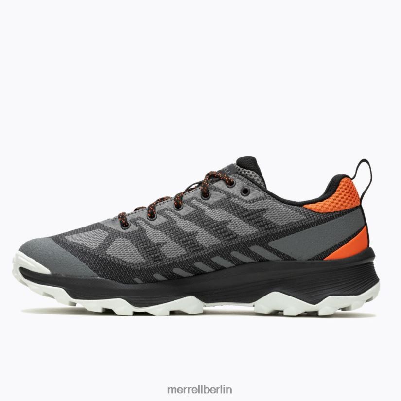 Männer Merrell Holzkohle/Mandarine Geschwindigkeit öko Schuhe PTTR4P28
