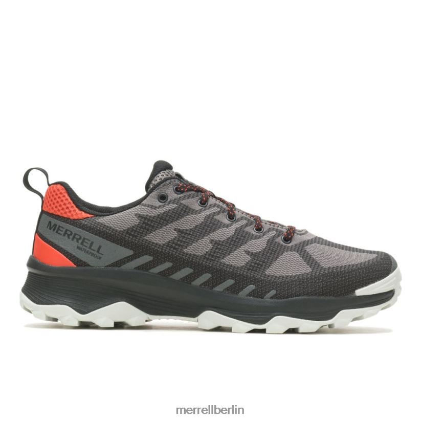 Männer Merrell Holzkohle/Mandarine Speed ​​Eco wasserdicht Schuhe PTTR4P73