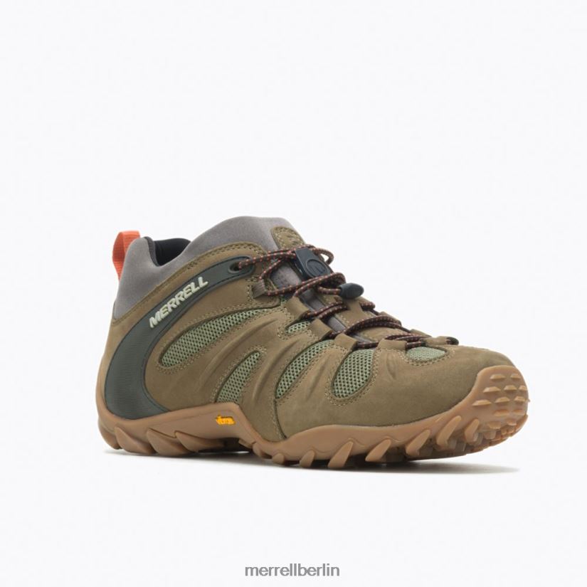 Männer Merrell Olive Chamäleon 8 Strecke Schuhe PTTR4P282