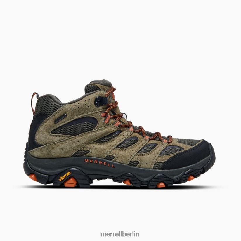 Männer Merrell Olive Moab 3 Mid wasserdicht Schuhe PTTR4P127
