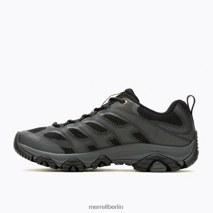 Männer Merrell Schwarz Moab 3 Rand Schuhe PTTR4P364