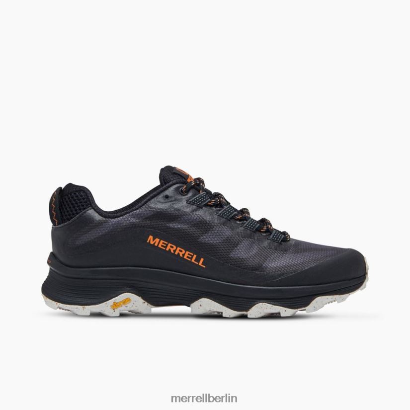 Männer Merrell Schwarz Moab-Geschwindigkeit Schuhe PTTR4P513