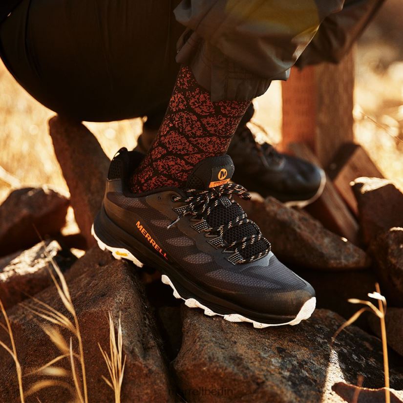 Männer Merrell Schwarz Moab-Geschwindigkeit Schuhe PTTR4P513