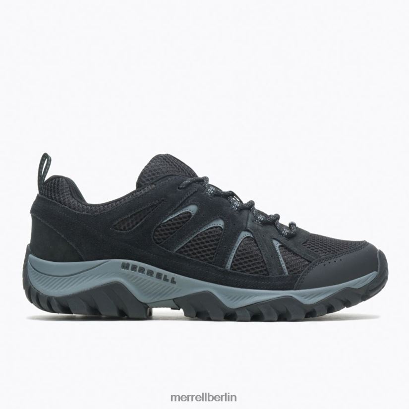 Männer Merrell Schwarz Oakcreek breite Breite Schuhe PTTR4P395