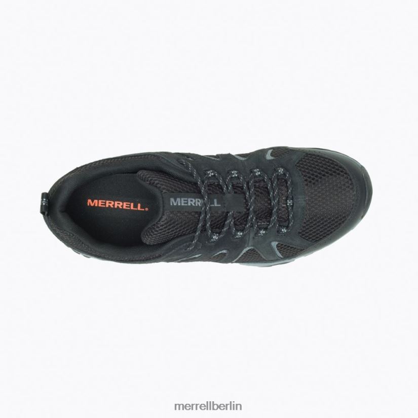 Männer Merrell Schwarz Oakcreek breite Breite Schuhe PTTR4P395