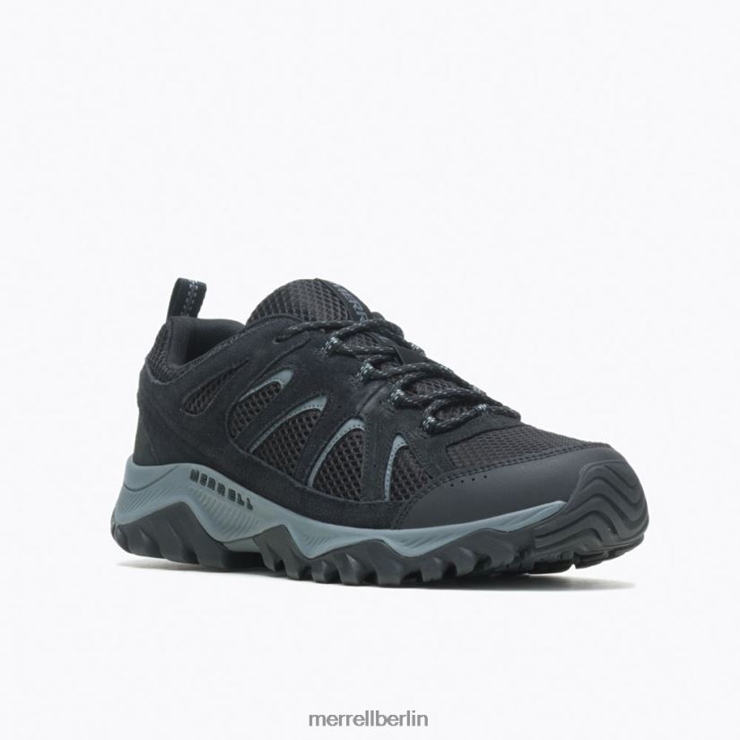Männer Merrell Schwarz Oakcreek breite Breite Schuhe PTTR4P395