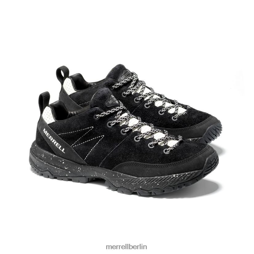 Männer Merrell Schwarz mqm ace leder Schuhe PTTR4P795