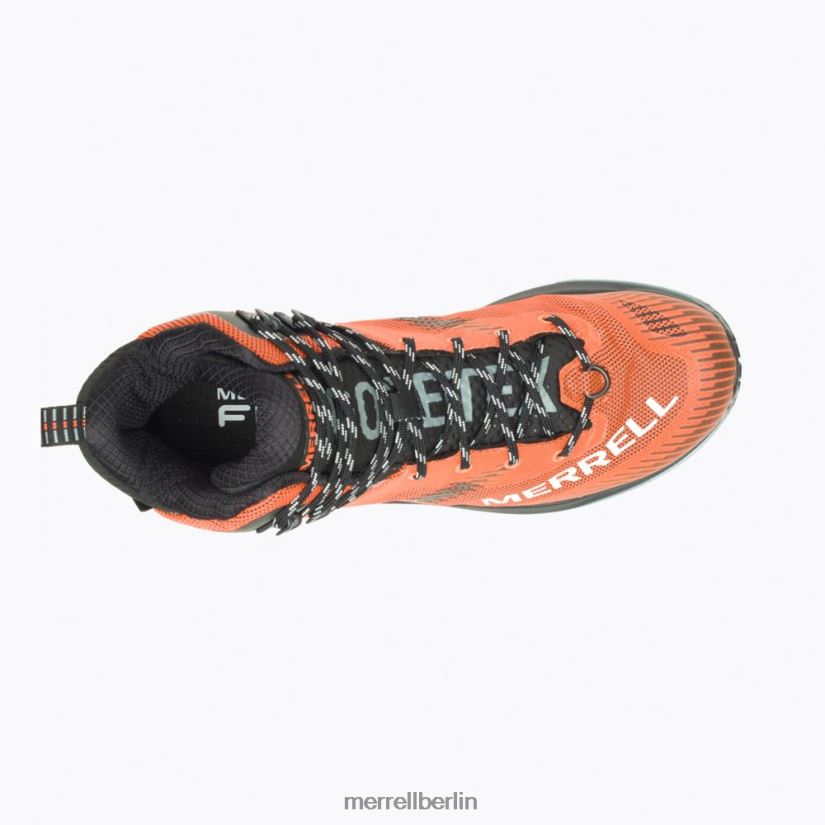 Männer Merrell orange Rogue Hiker Mid Gore-Tex Schuhe PTTR4P35