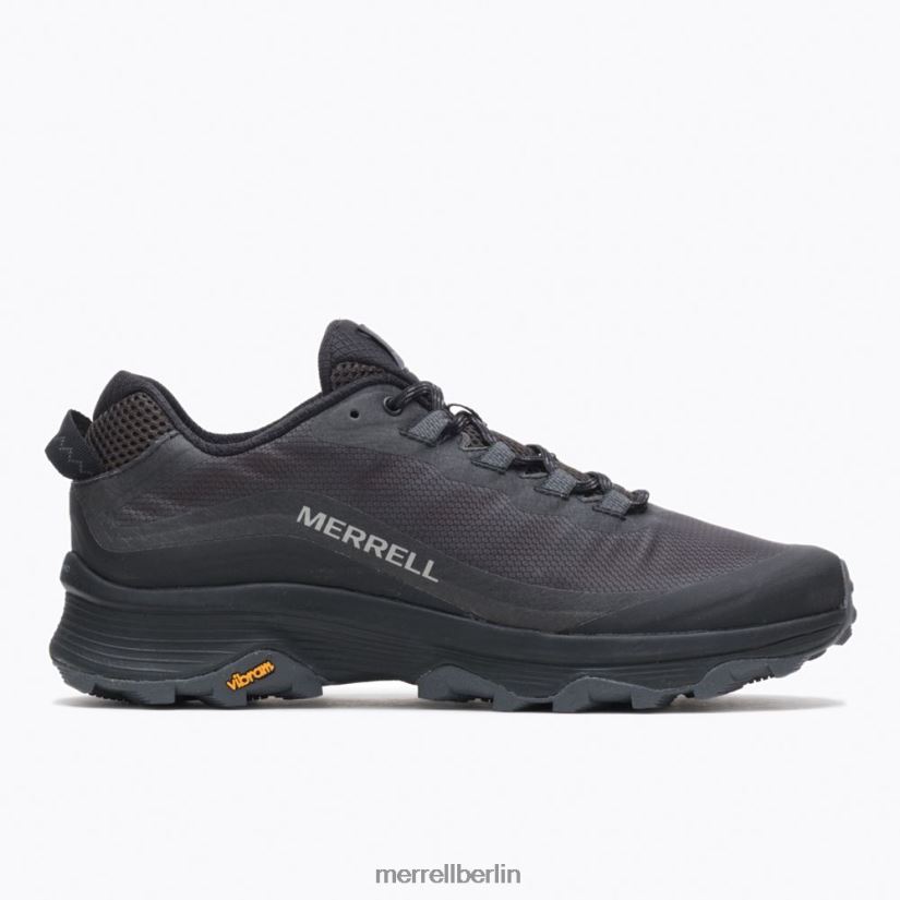 Männer Merrell schwarz/asphalt Moab-Geschwindigkeit Schuhe PTTR4P514
