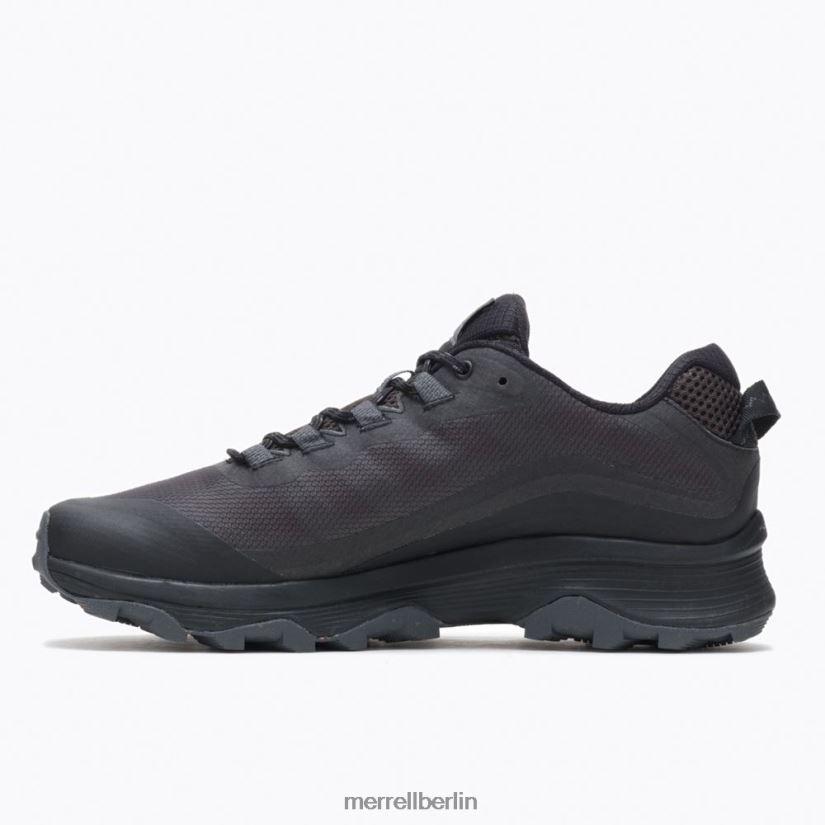 Männer Merrell schwarz/asphalt Moab-Geschwindigkeit Schuhe PTTR4P514