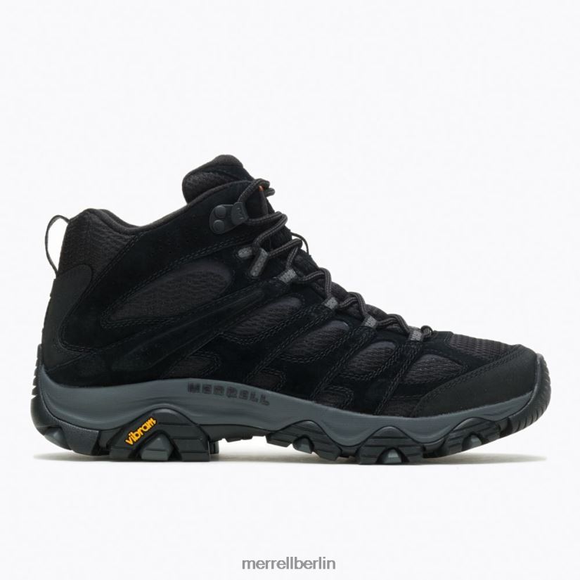 Männer Merrell schwarze Nacht Moab 3 Mitte Schuhe PTTR4P133