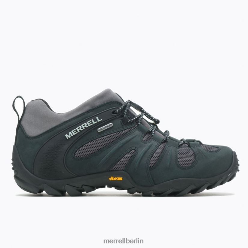 Männer Merrell schwarzgrau Chameleon 8 Stretch wasserdicht Schuhe PTTR4P182