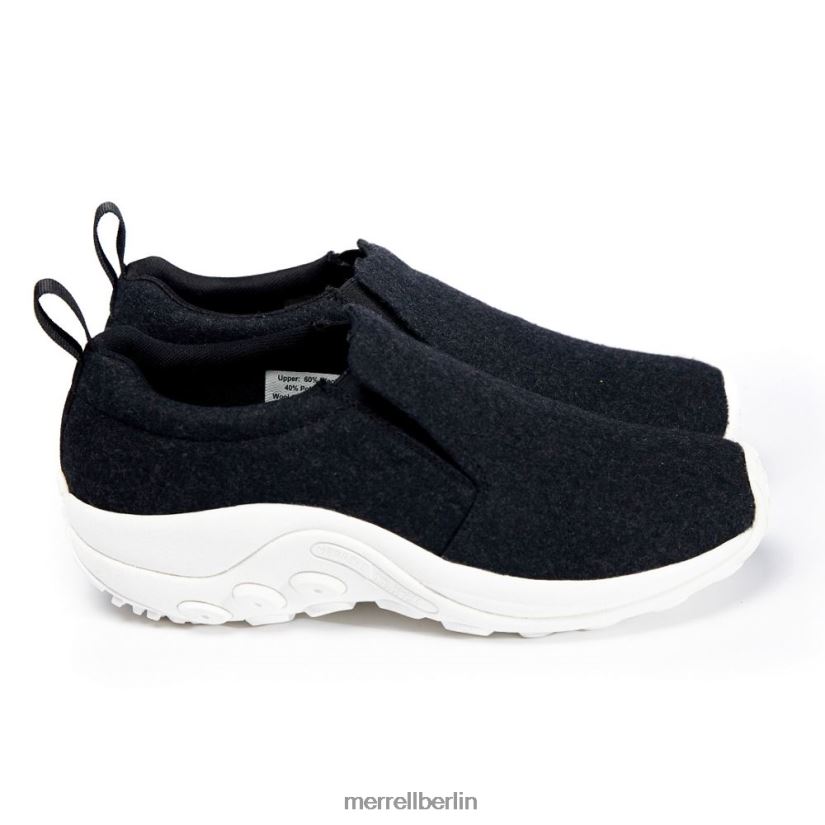 unisex Merrell Schwarz-Weiss Dschungel-Moc-Wolle Schuhe PTTR4P685