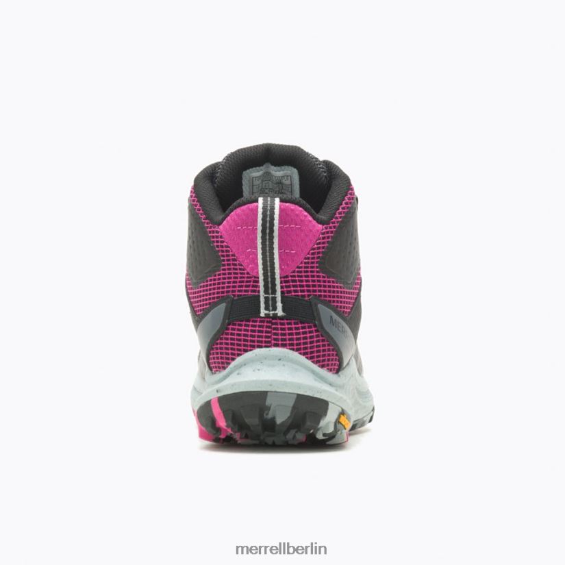 unisex Merrell schwarz/fuchsia Antora 3 mittel wasserdicht Schuhe PTTR4P1084
