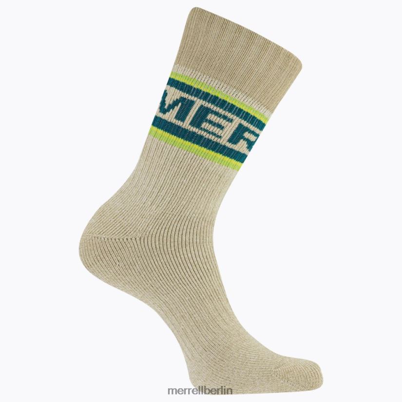 unisex Merrell Grün gebürstete Crew-Socke Zubehör PTTR4P232