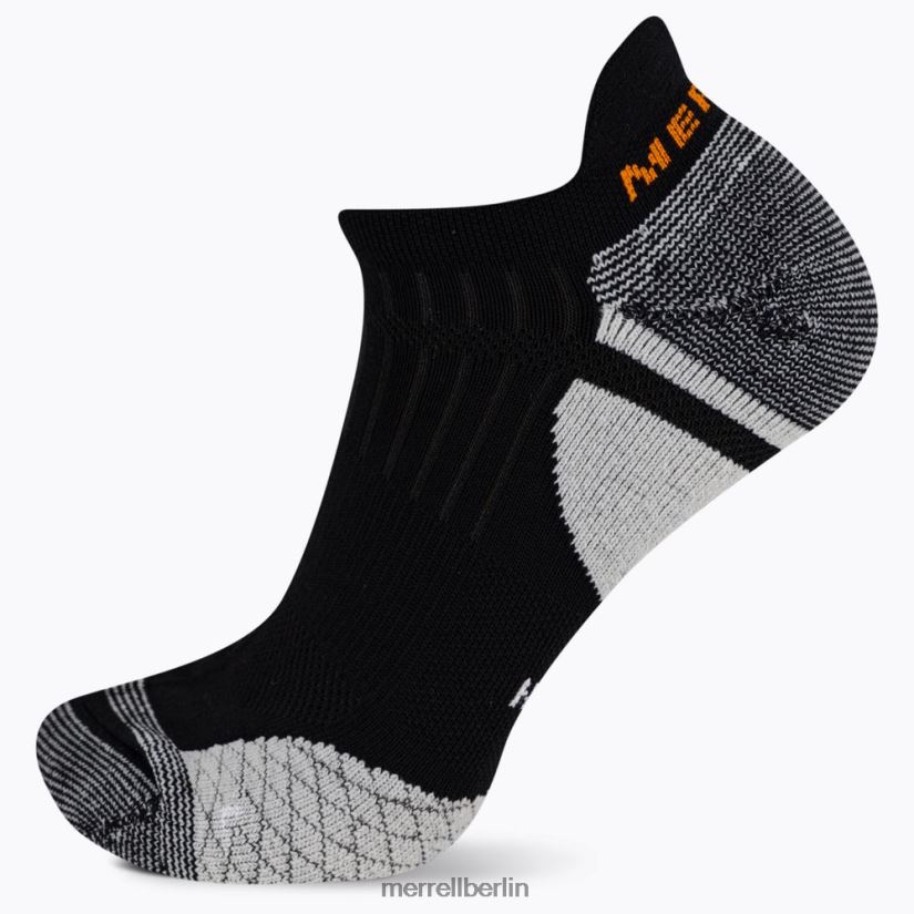 unisex Merrell Schwarz Kissen-Trail-Runner-Tab-Socke Zubehör PTTR4P417