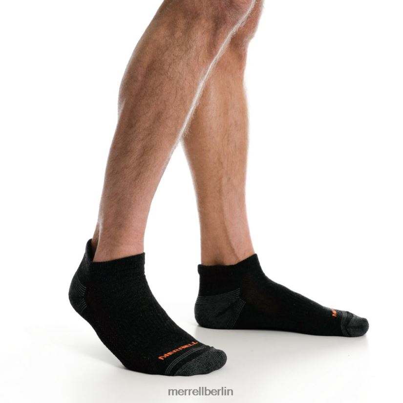 unisex Merrell Schwarz Recycelte, niedrig geschnittene Laschensocken im 3er-Pack Zubehör PTTR4P359